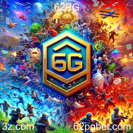 Imagem promocional da 62PG mostrando a plataforma e suas vantagens